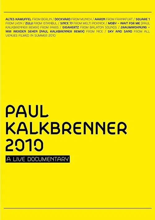 Paul Kalkbrenner: A Live Documentary movie poster