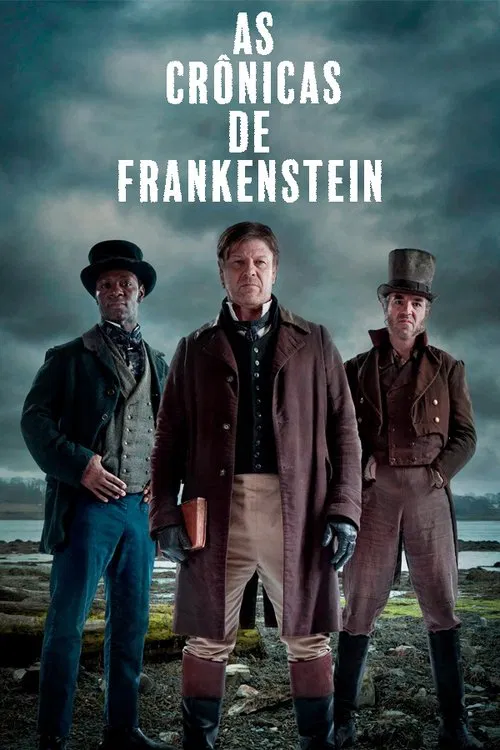 Poster da série As Crônicas de Frankenstein