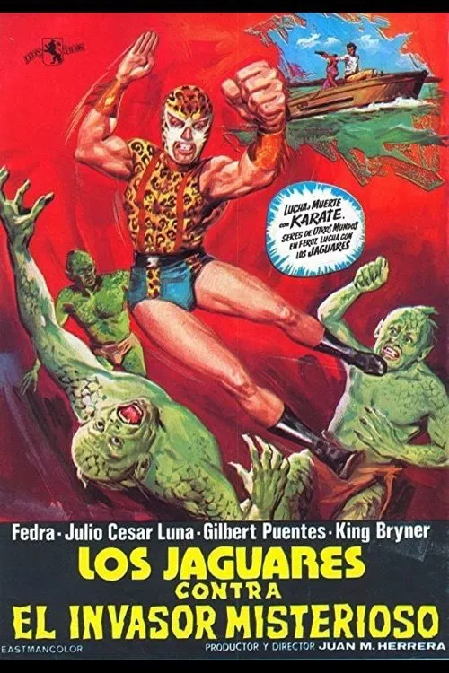 Los jaguares contra el invasor misterioso movie poster