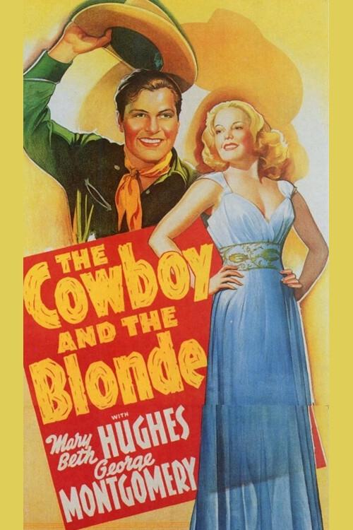 The Cowboy and the Blonde movie poster