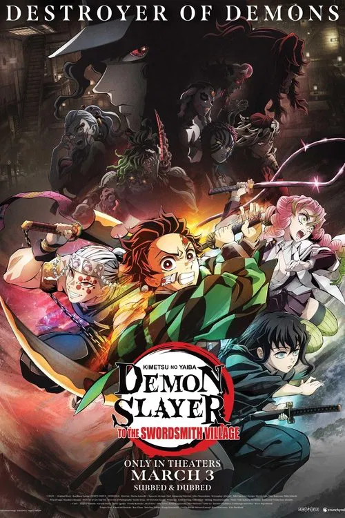 Demon Slayer: Kimetsu no Yaiba -To the Swordsmith Village- movie poster