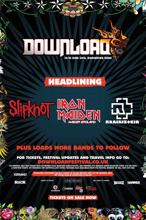 Download Festival 2013 movie poster