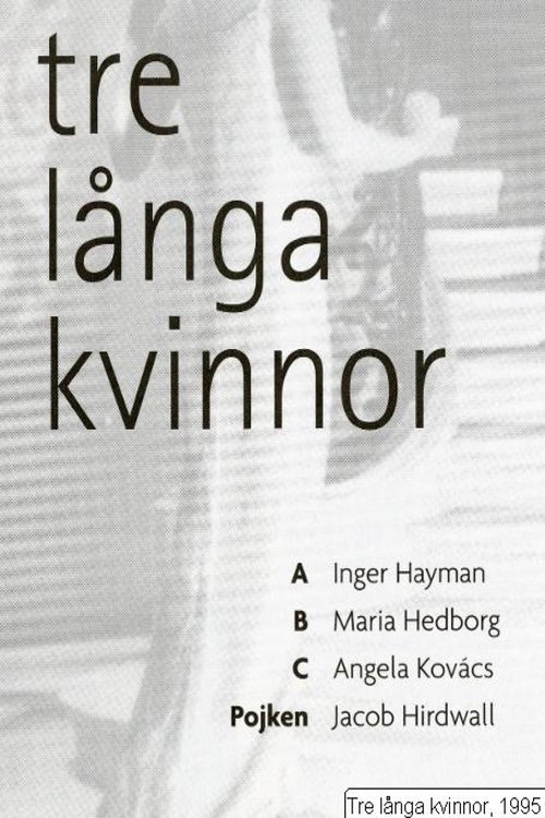 Tre långa kvinnor movie poster