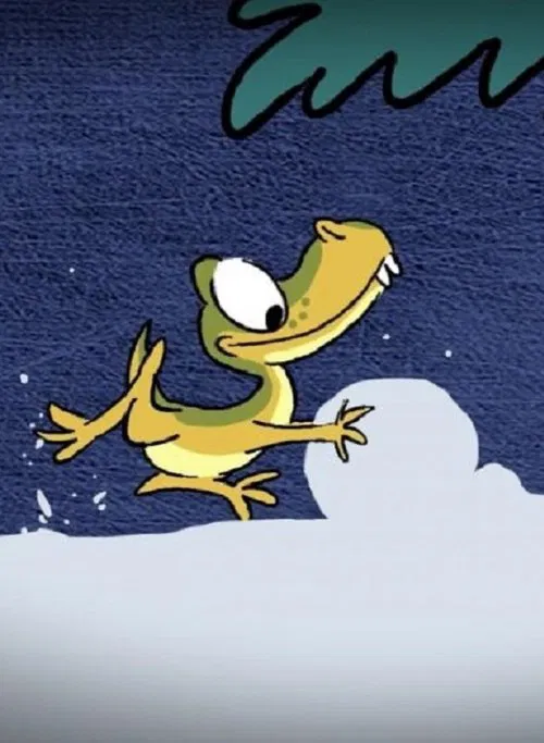 Snow Dinosaur movie poster