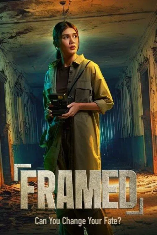 Framed tv show poster