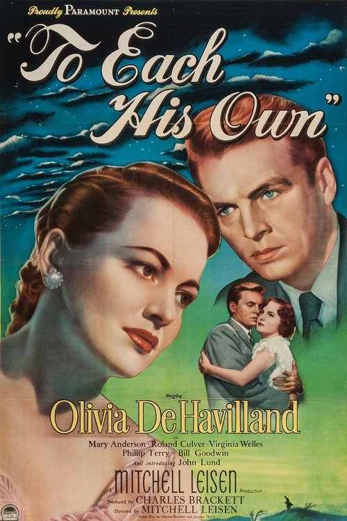 To Each His Own movie poster
