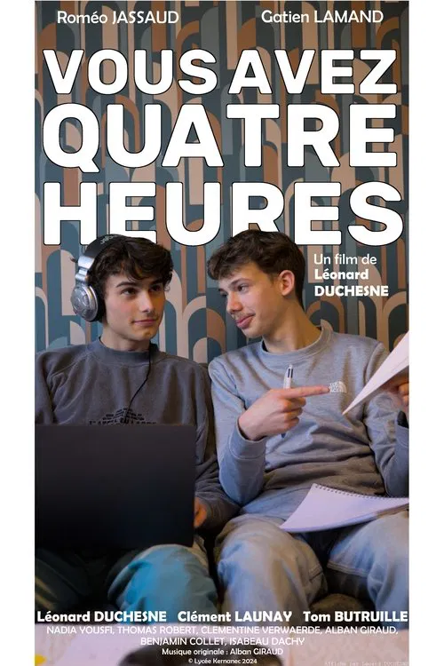Poster do filme Vous Avez Quatre Heures