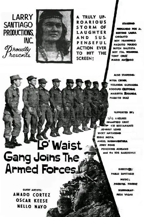 Lo' Waist Gang Joins the Army movie poster