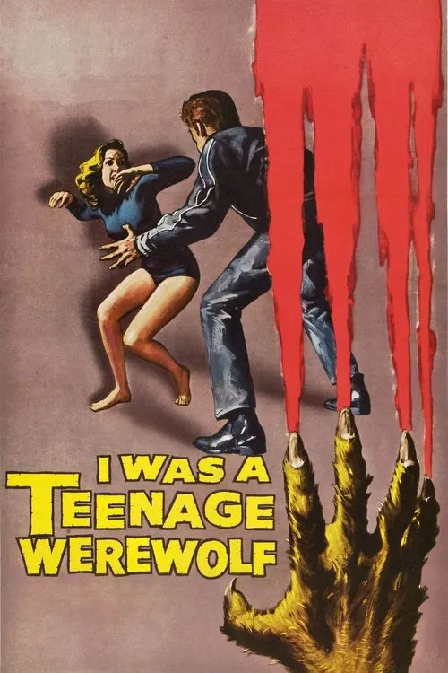 I Was a Teenage Werewolf movie poster