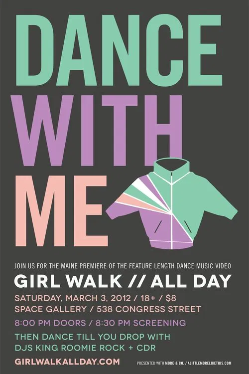 Girl Walk // All Day movie poster