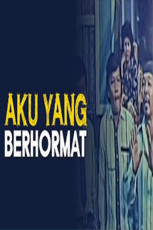Aku Yang Berhormat movie poster