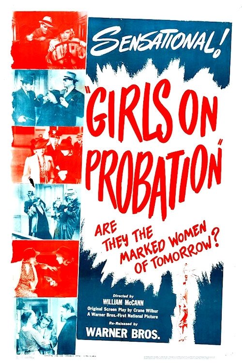 Girls on Probation movie poster