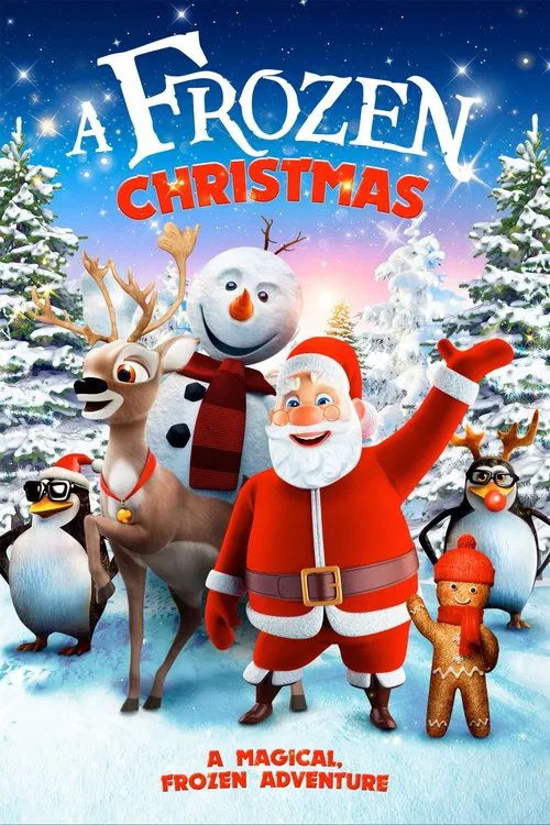 A Frozen Christmas movie poster