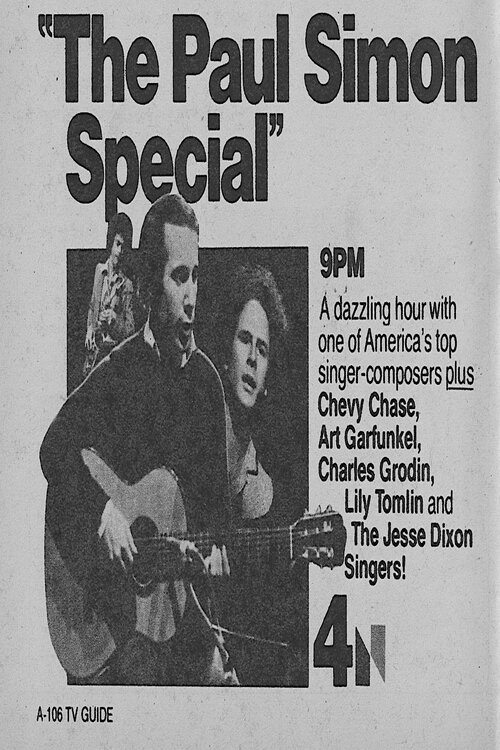 The Paul Simon Special movie poster