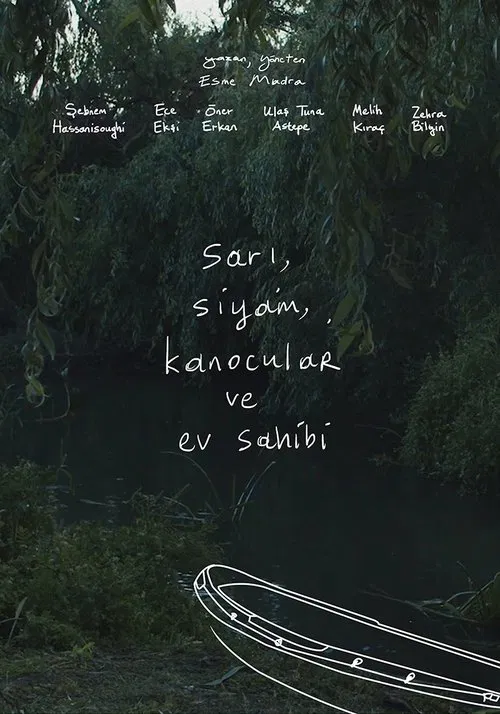 Poster do filme The Yellow, The Cat, The Kayakers and The Host