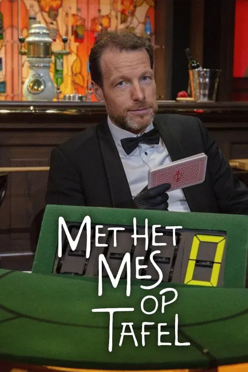Met het mes op tafel tv show poster
