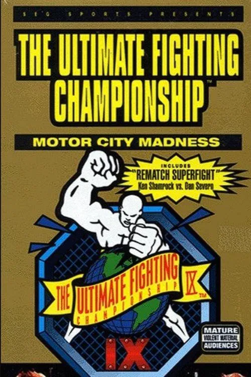 UFC 9: Motor City Madness movie poster