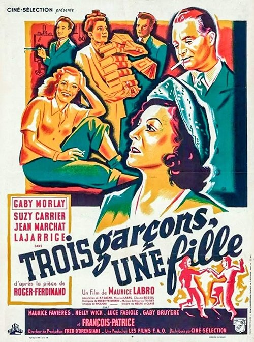 Three Boys, One Girl movie poster