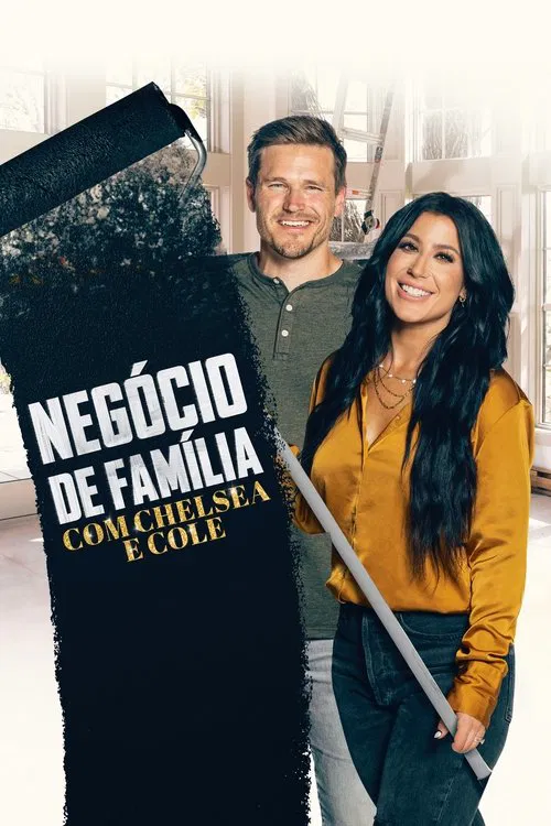 Poster da série Negócio de Família com Chelsea e Cole
