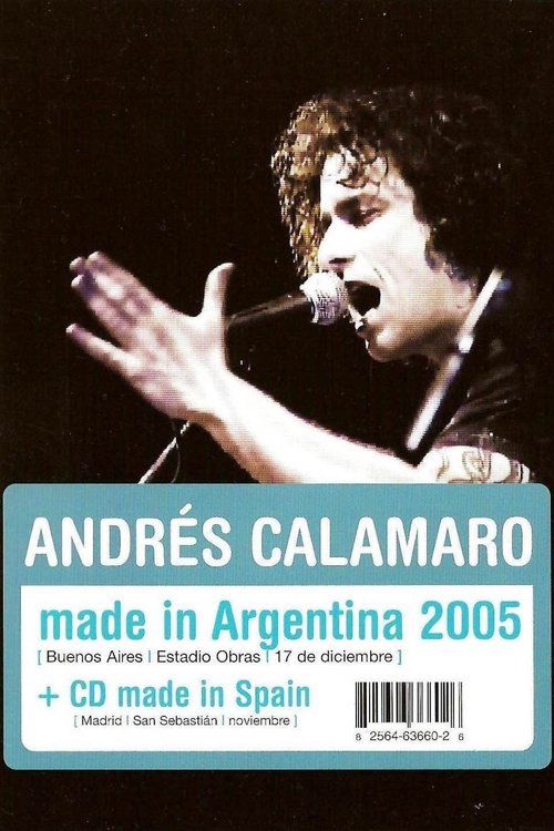 Andrés Calamaro - Made In Argentina movie poster