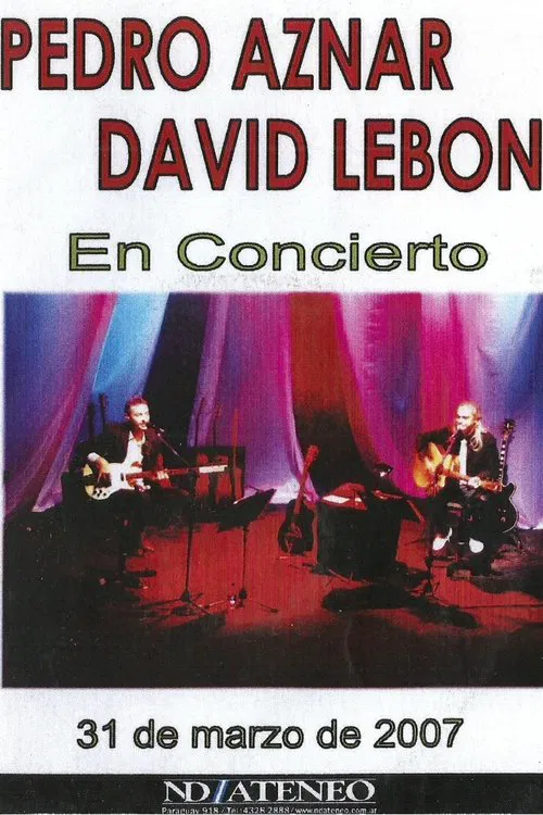 Poster do filme Aznar / Lebón: En Vivo en el Teatro ND Ateneo
