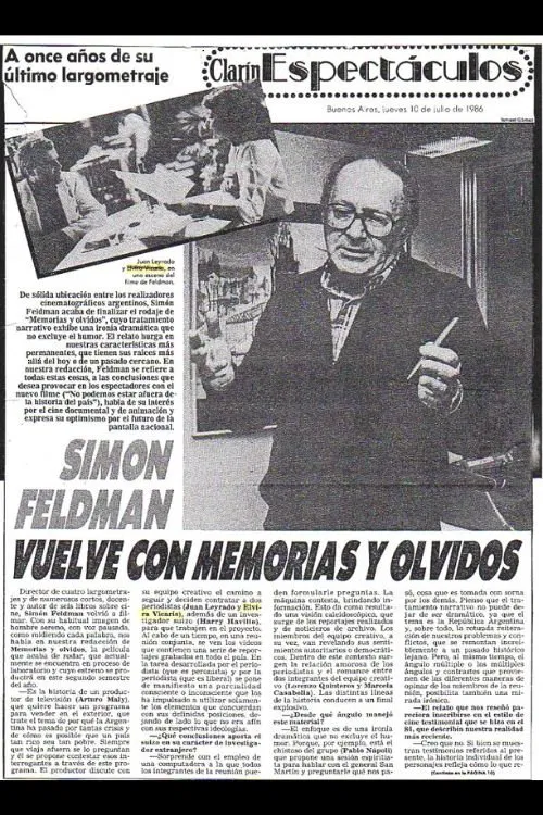 Memorias y olvidos movie poster
