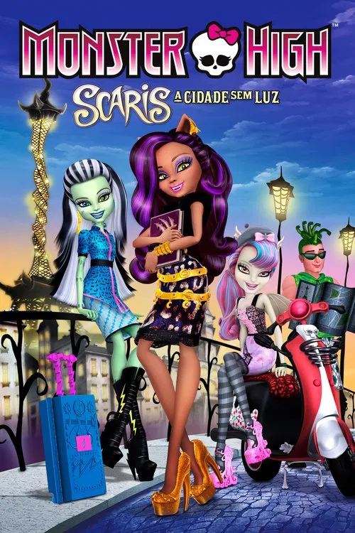 Poster do filme Monster High: Scaris,  a Cidade Sem Luz