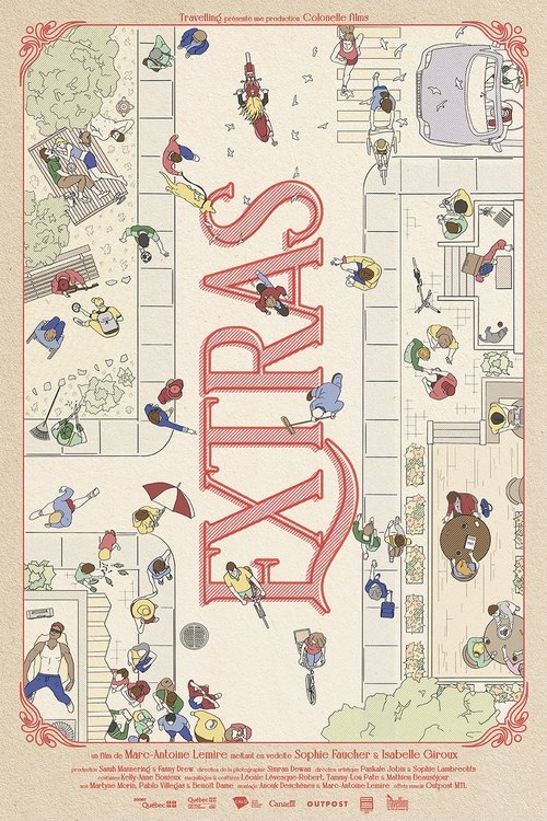 Extras movie poster