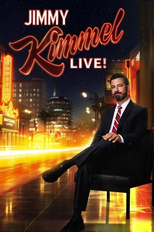 Jimmy Kimmel Live! tv show poster