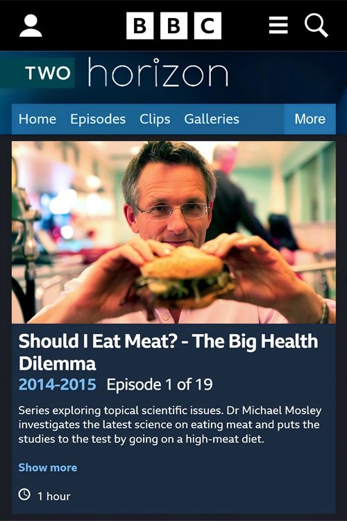 Should I Eat Meat? The Big Health Dilemma movie poster