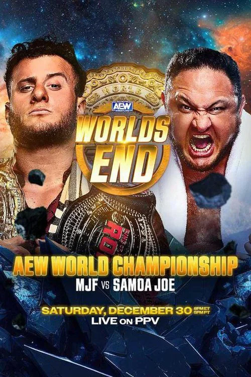 AEW Worlds End 2023 movie poster