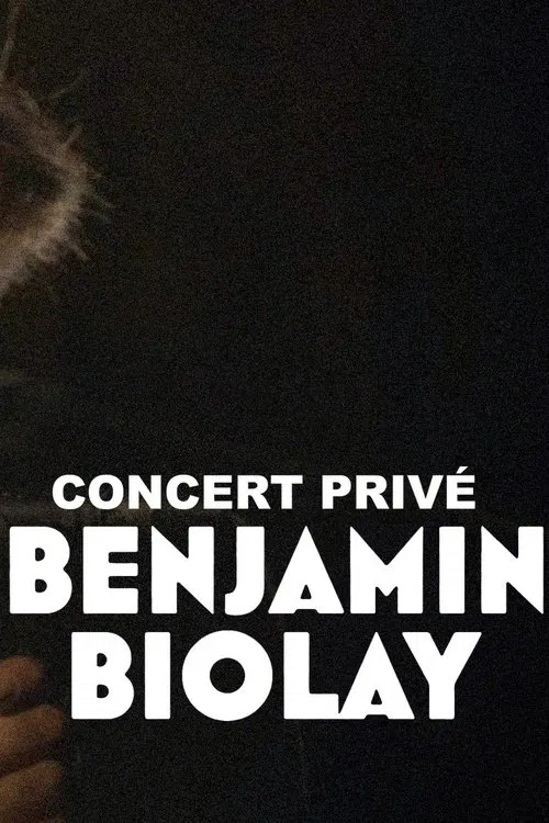 Benjamin Biolay - Concert privé movie poster