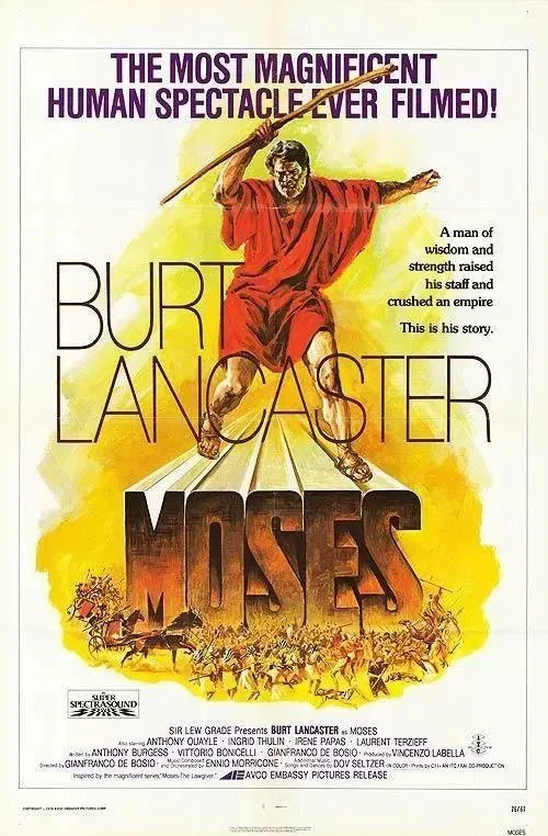 Moses the Lawgiver tv show poster