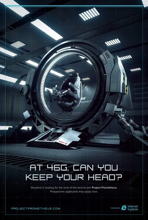 Prometheus: Project Prometheus - Mission movie poster