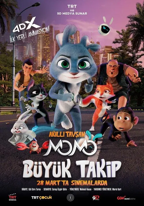 Poster do filme Smart Rabbit Momo: The Big Chase