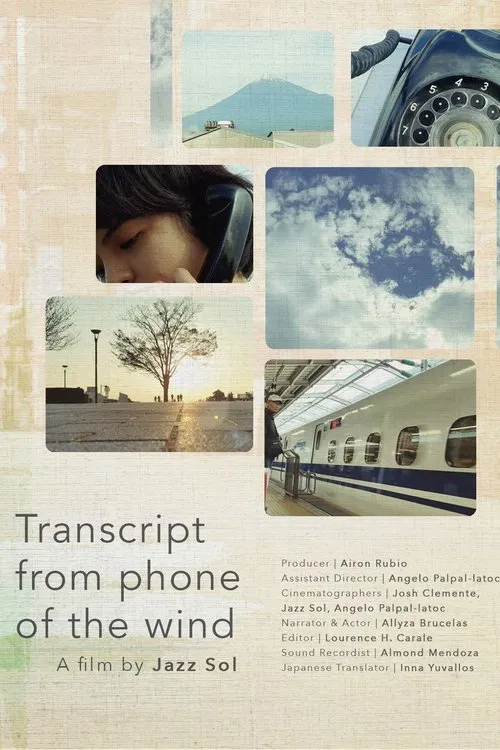 Transcript from Phone of the Wind movie poster