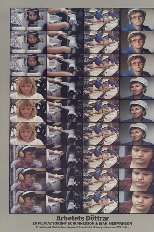 Poster do filme Arbetets döttrar: kvinnor i två fabriker
