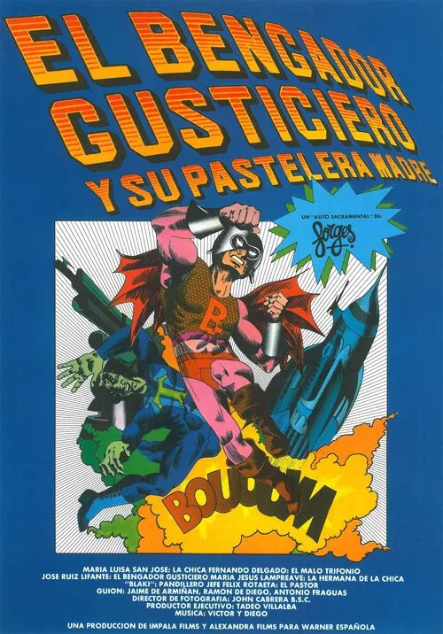 El bengador gusticiero y su pastelera madre movie poster