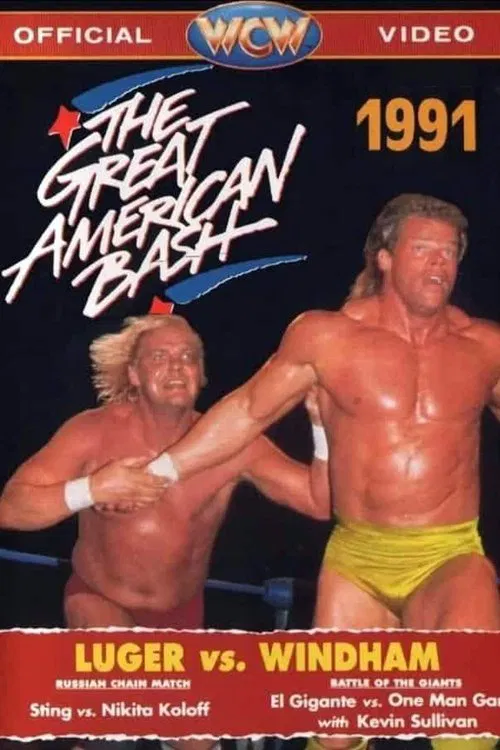 WCW The Great American Bash 1991 movie poster