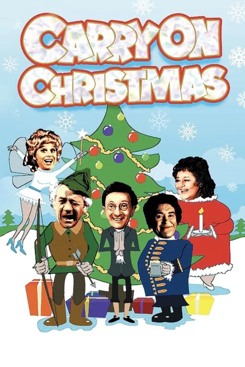 Carry on Christmas movie poster