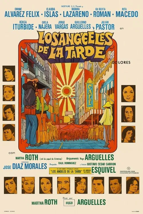 Los ángeles de la tarde movie poster