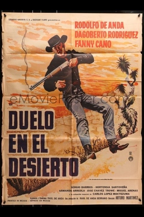 Duelo en el desierto movie poster