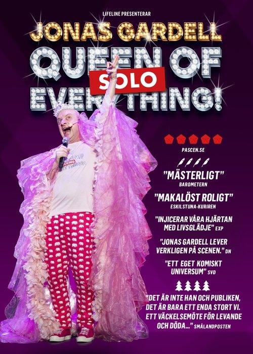 Jonas Gardell - Queen of fucking everything movie poster