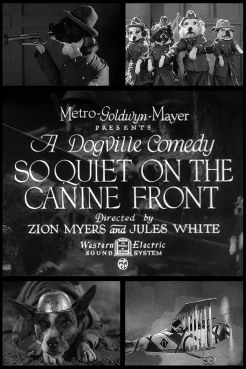 So Quiet on the Canine Front movie poster