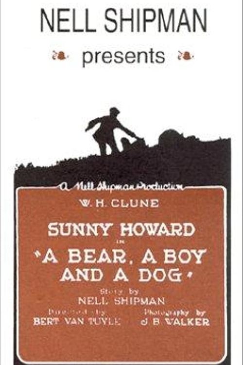 A Bear, a Boy and a Dog movie poster