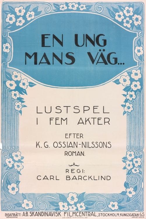 En ung mans väg movie poster