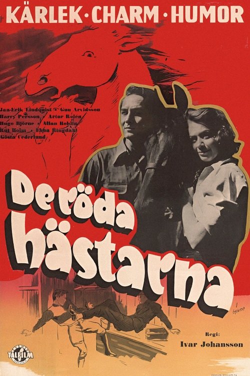 De röda hästarna movie poster