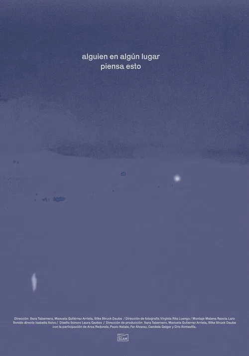 Poster do filme Alguien, en algún lugar, piensa esto