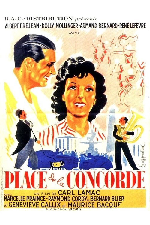 Place de la Concorde movie poster