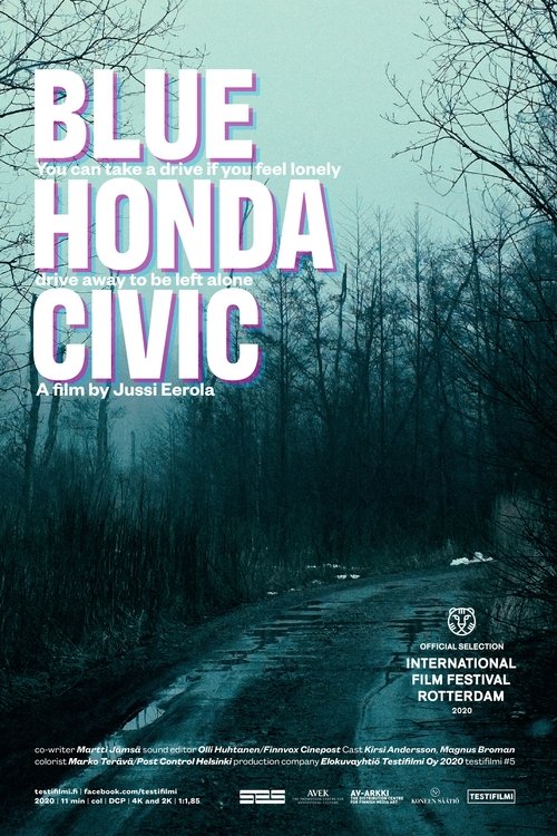 Blue Honda Civic movie poster